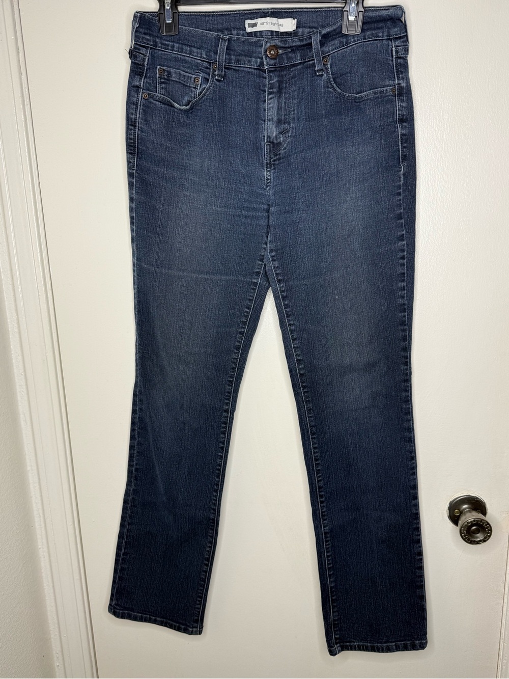 Levi’s 505 Straight Leg Jeans Women’s 8 W29 L32 Medium Wash